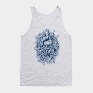 Mermaid Skull 2 Tank Top